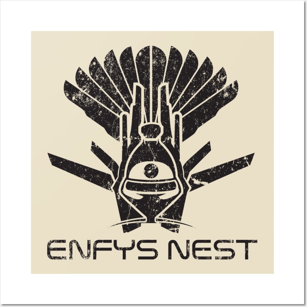 Enfys Nest Wall Art by MindsparkCreative